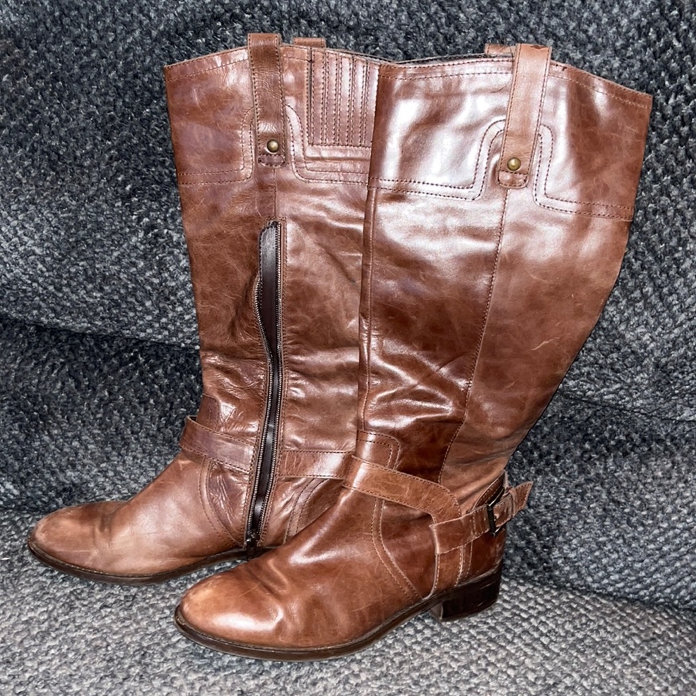 Genuine Leather Riding Boots